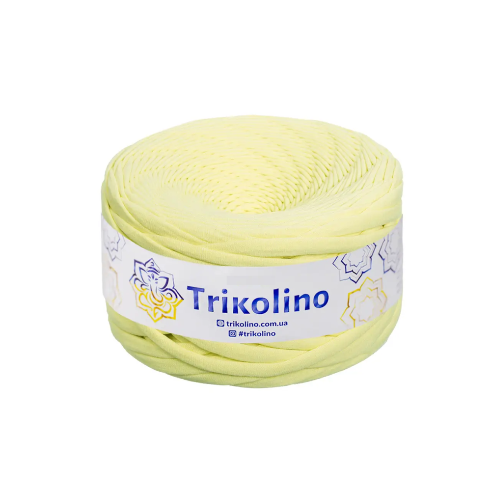 Трикотажна пряжа Trikolino 7-9 мм, банановий 100 м (420616) Трикотажна пряжа Trikolino 7-9 мм, банановий 100 м (420616)