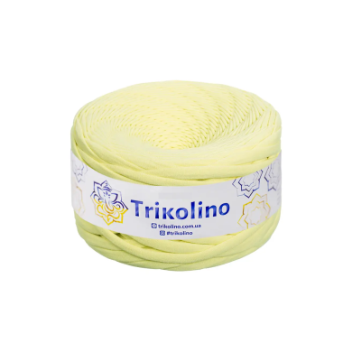 Трикотажна пряжа Trikolino 7-9 мм, банановий 100 м (420616)