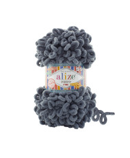 Yarn Alize Puffy Fine dark gray (87)