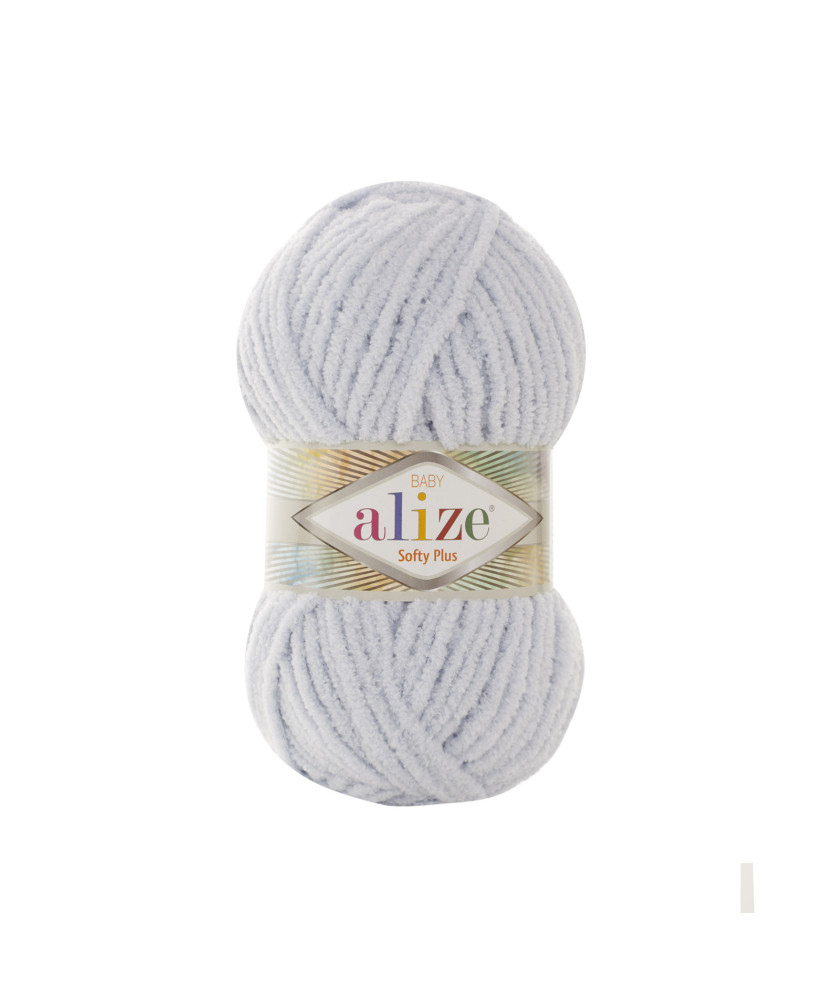 Yarn Alize Softy Plus blue-gray (500) Yarn Alize Softy Plus blue-gray (500)