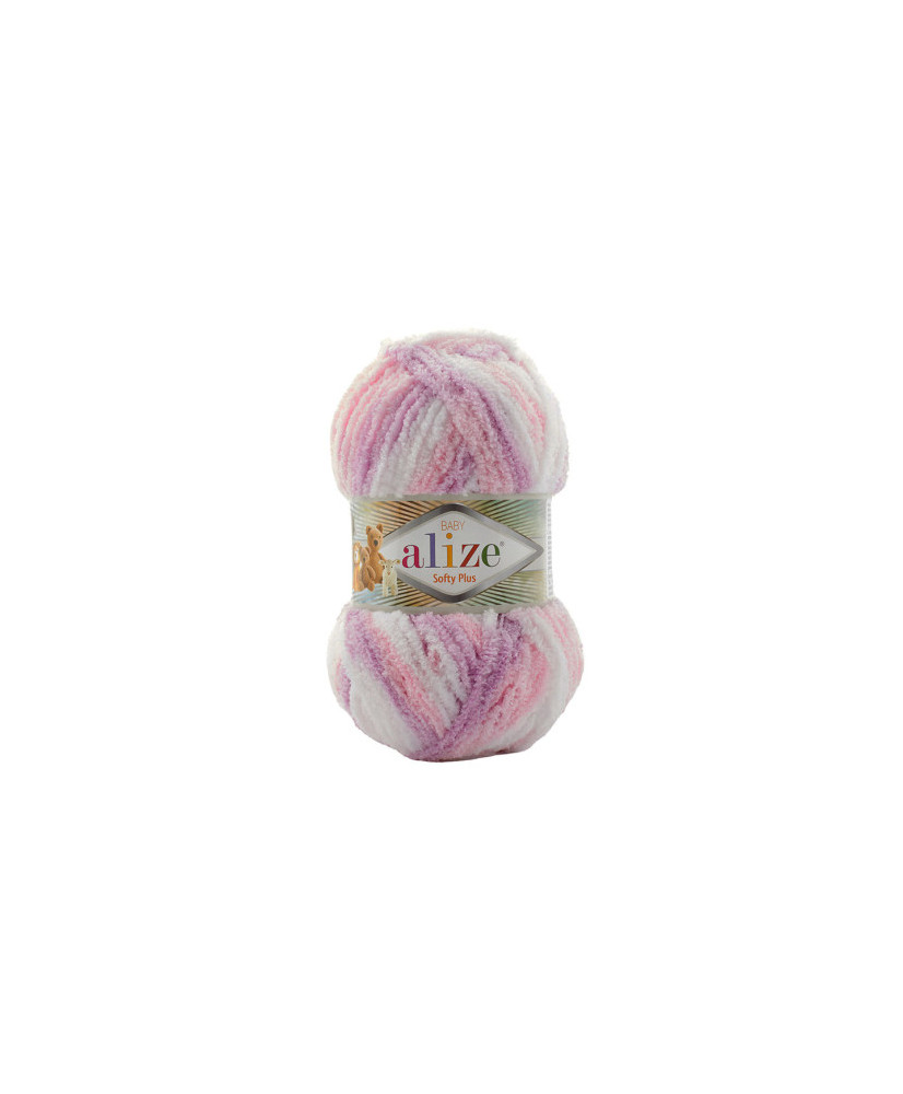 Yarn Alize Softy Plus multicolor (6051) Yarn Alize Softy Plus multicolor (6051)