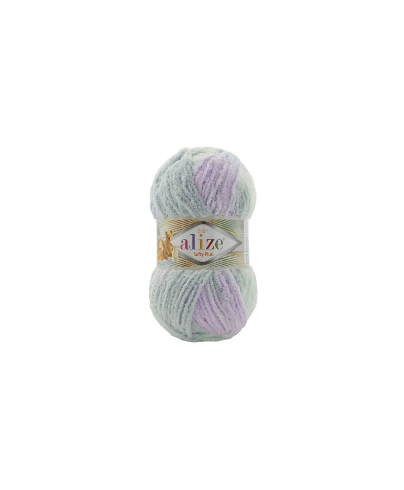 Yarn Alize Softy Plus multicolor (6466) Yarn Alize Softy Plus multicolor (6466)