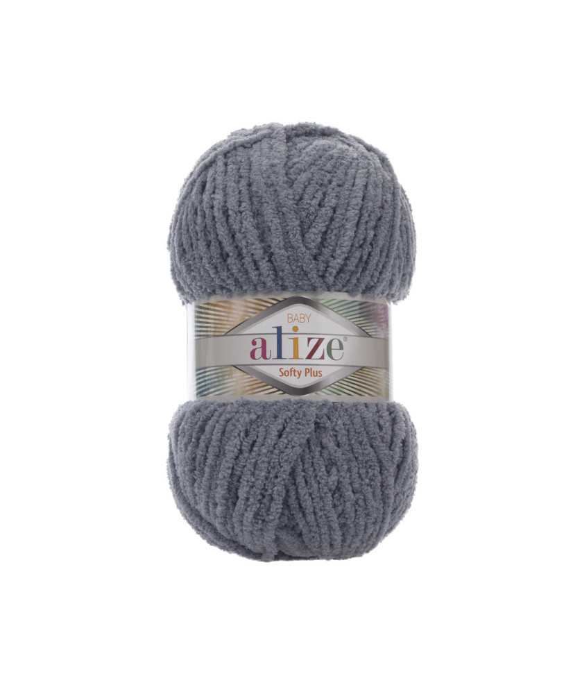 Yarn Alize Softy Plus steel (87) Yarn Alize Softy Plus steel (87)