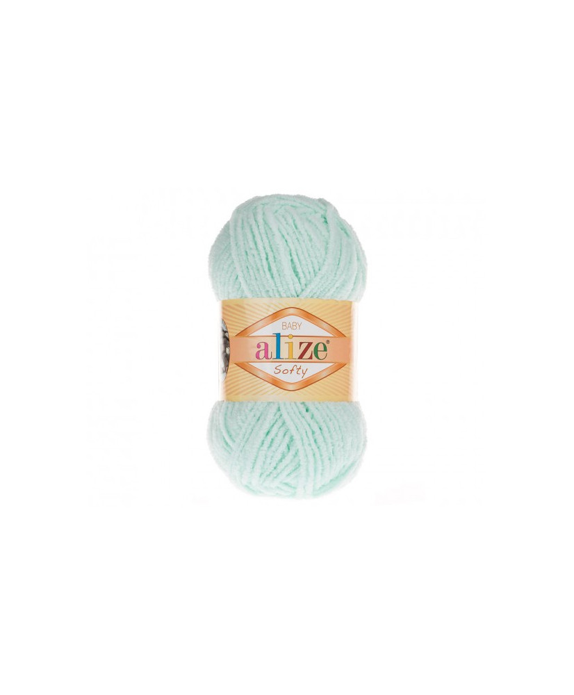 Yarn Alize Softy light mint (15) Yarn Alize Softy light mint (15)