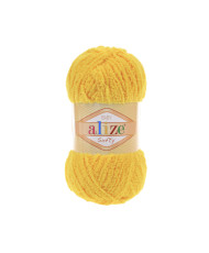 Yarn Alize Softy yellow (216)