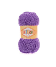 Yarn Alize Softy dark purple (44)