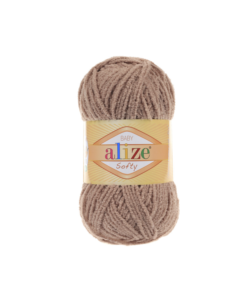 Yarn Alize Softy beige (617) Yarn Alize Softy beige (617)