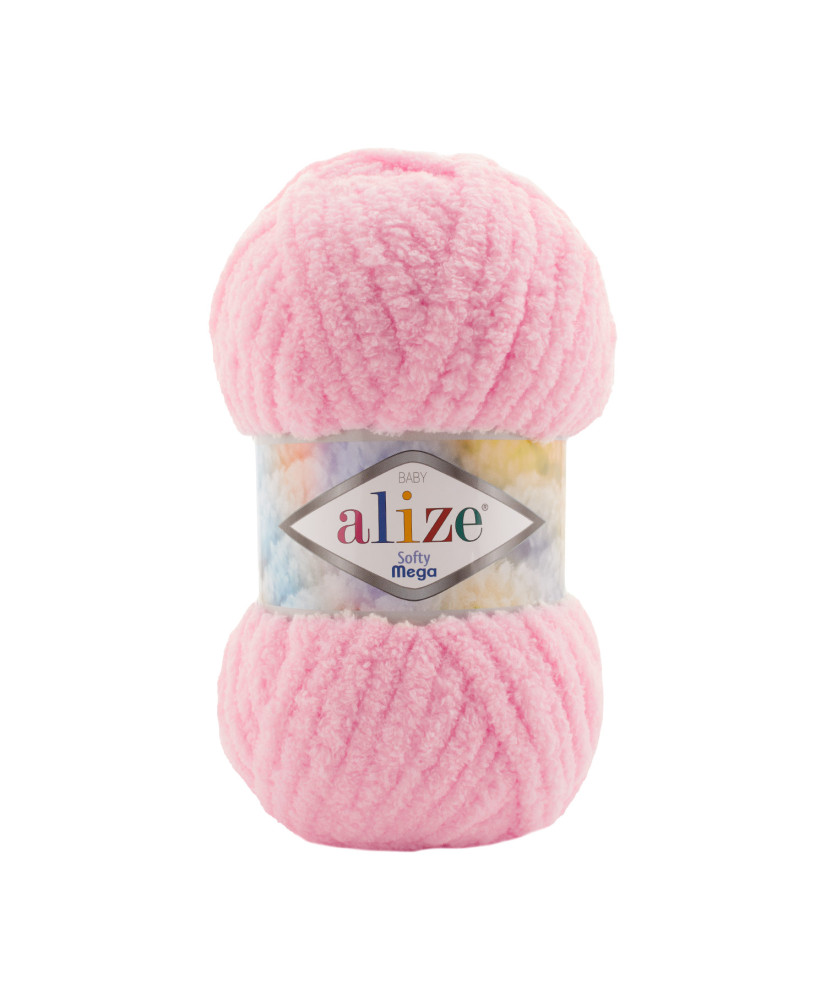 Yarn Alize Softy Mega soft pink (185) Yarn Alize Softy Mega soft pink (185)