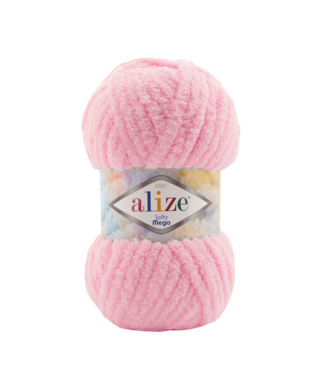 Yarn Alize Softy Mega soft pink (185)