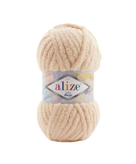 Yarn Alize Softy Mega flesh color (310)