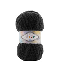 Yarn Alize Softy Mega black (60)