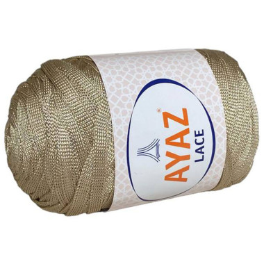 Пряжа ленточная Lace Ayaz бежевый (2199)