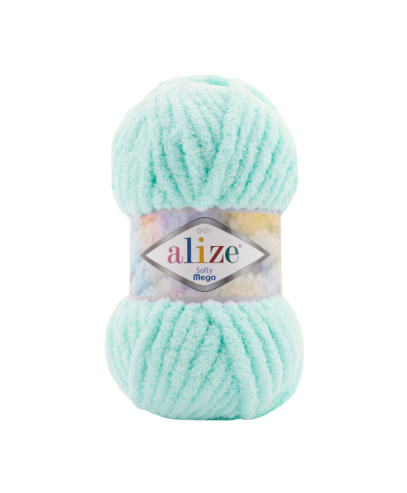 Yarn Alize Softy Mega soft turquoise (669)