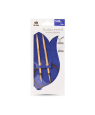 Circular bamboo knitting needles Tulip Knina Swivel, 5.0 mm 100 cm (1000500)