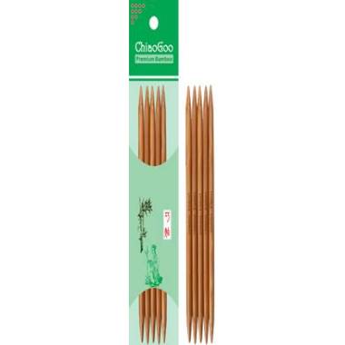 Knitting needles bamboo ChiaoGoo Bamboo Patina, 5 mm 20 cm (1037-8)