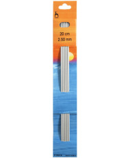 Knitting needles teflon Pony 2.5 mm, 20 cm (36614)