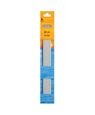 Knitting needles teflon Pony 4.0 mm, 20 cm (36620)