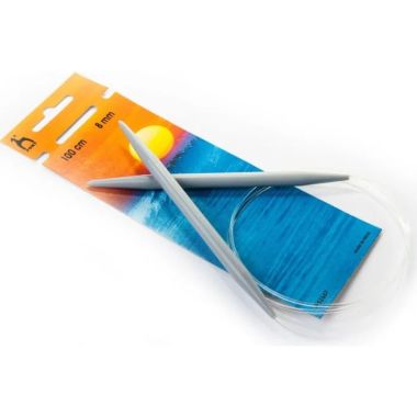 Circular plastic knitting needles Pony 8 mm, 100 cm (52667)