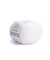 Yarn YarnArt Jeans white (01)