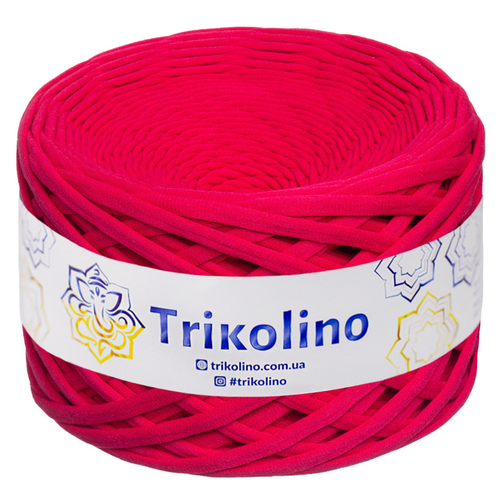 Трикотажна пряжа Trikolino 7-9 мм, малина 100 м (400391) Трикотажна пряжа Trikolino 7-9 мм, малина 100 м (400391)
