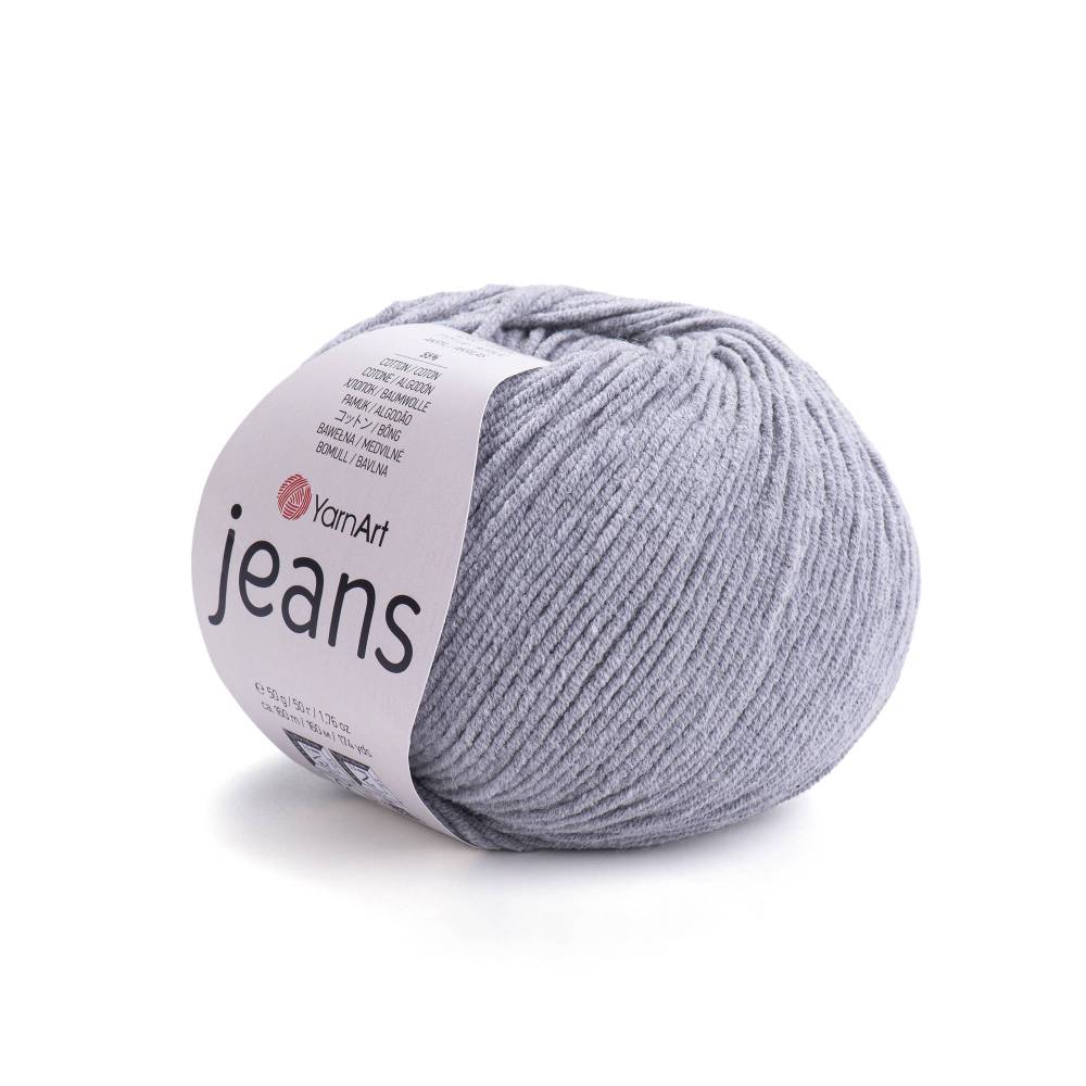 Пряжа YarnArt Jeans сірий (46)