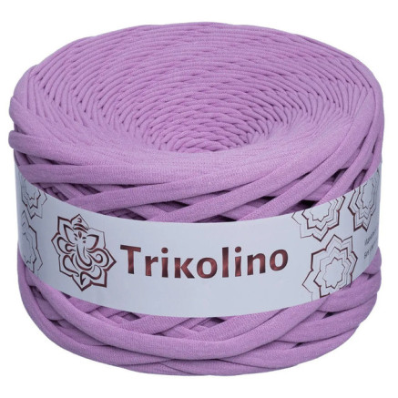 Трикотажна пряжа Trikolino 7-9 мм,  гліцинія 100 м (400366)