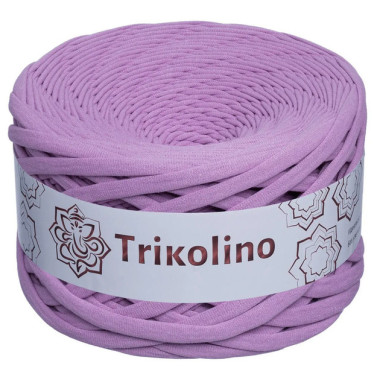 Трикотажна пряжа Trikolino 7-9 мм,  гліцинія 100 м (400366)