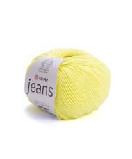 Yarn YarnArt Jeans bright yellow neon (58)
