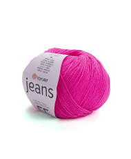 Yarn YarnArt Jeans bright pink (59)