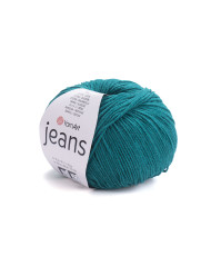 Yarn YarnArt Jeans dark turquoise (63)