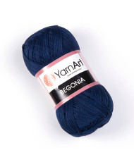 Yarn YarnArt Begonia dark blue (0066)