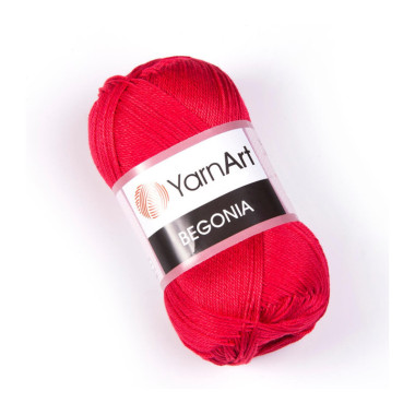 Пряжа YarnArt Begonia червоний (6328)