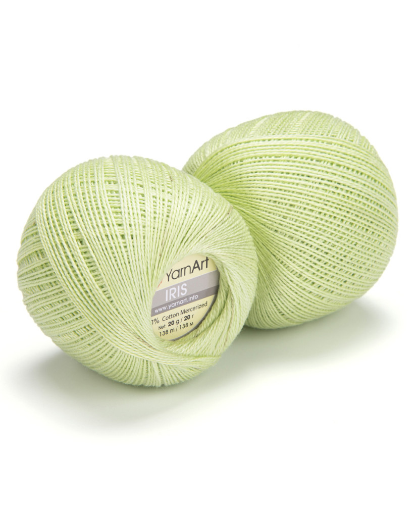 Yarn YarnArt IRIS light green (927) Yarn YarnArt IRIS light green (927)