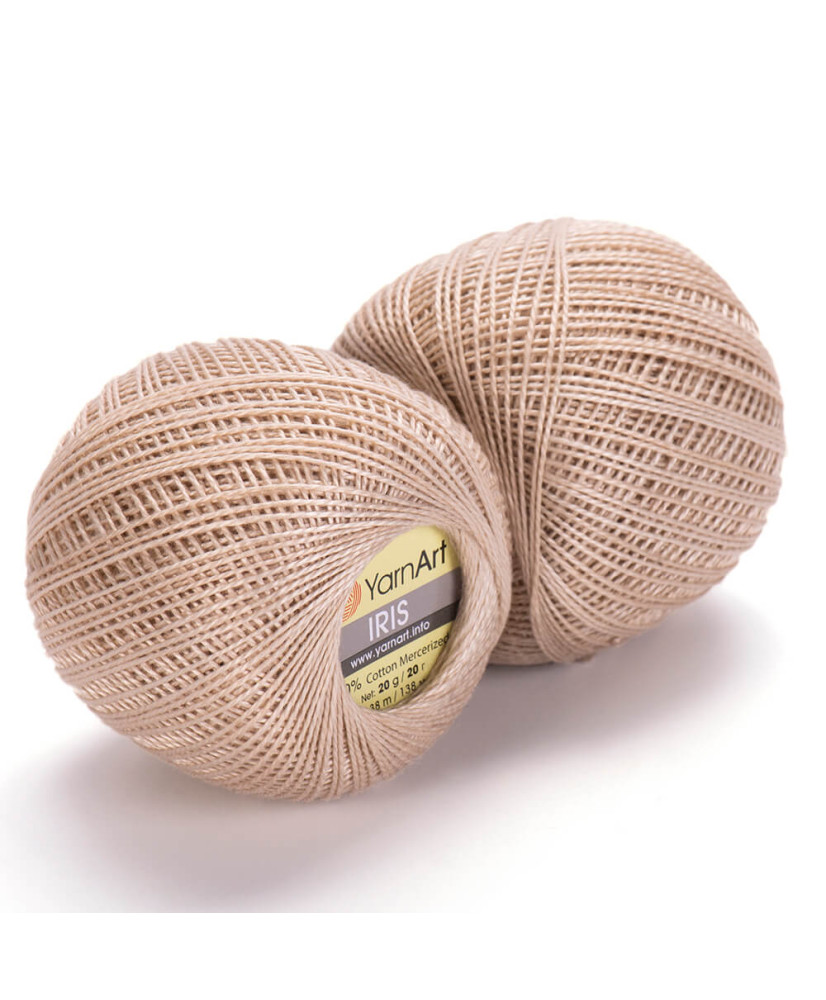 Yarn YarnArt IRIS beige (929) Yarn YarnArt IRIS beige (929)