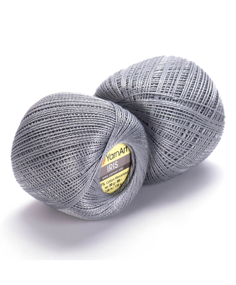 Yarn YarnArt IRIS gray (933) Yarn YarnArt IRIS gray (933)