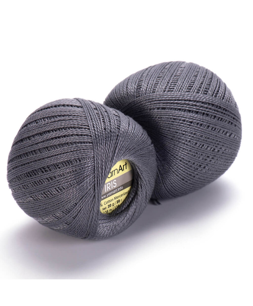 Yarn YarnArt IRIS dark gray (934) Yarn YarnArt IRIS dark gray (934)