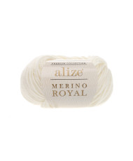 Yarn merino wool Alize Merino Royal milky (62)