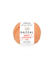 Yarn Gazzal Baby Cotton 25 mustard (3447)