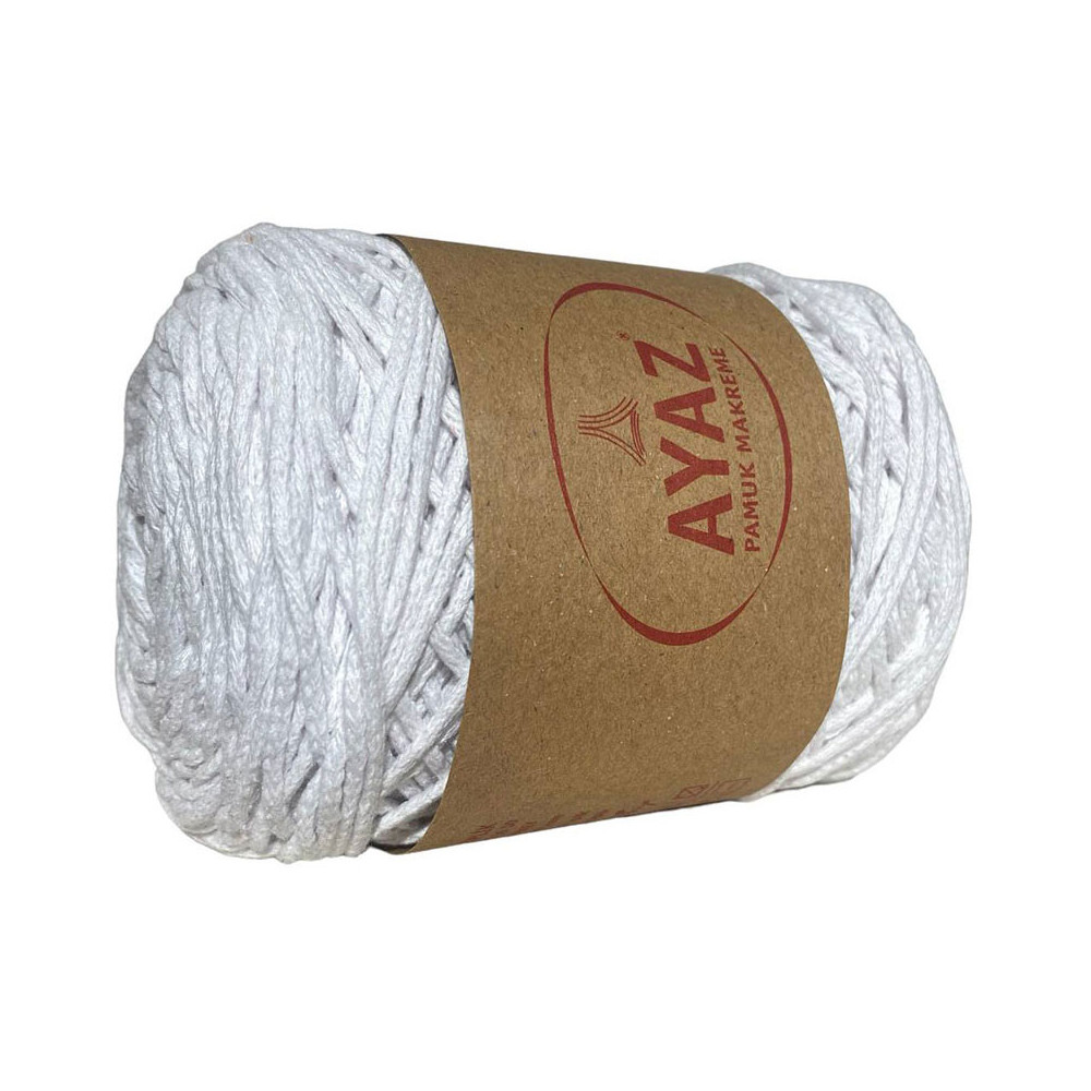 Cotton cord Pamuk Makreme Ayaz, white (1208) Cotton cord Pamuk Makreme Ayaz, white (1208)