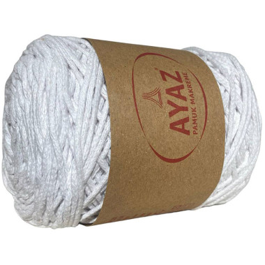 Cotton cord Pamuk Makreme Ayaz, white (1208)