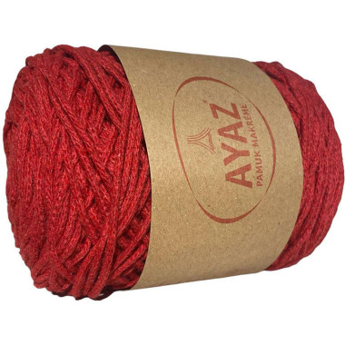 Cotton cord Pamuk Makreme Ayaz, red (1251)