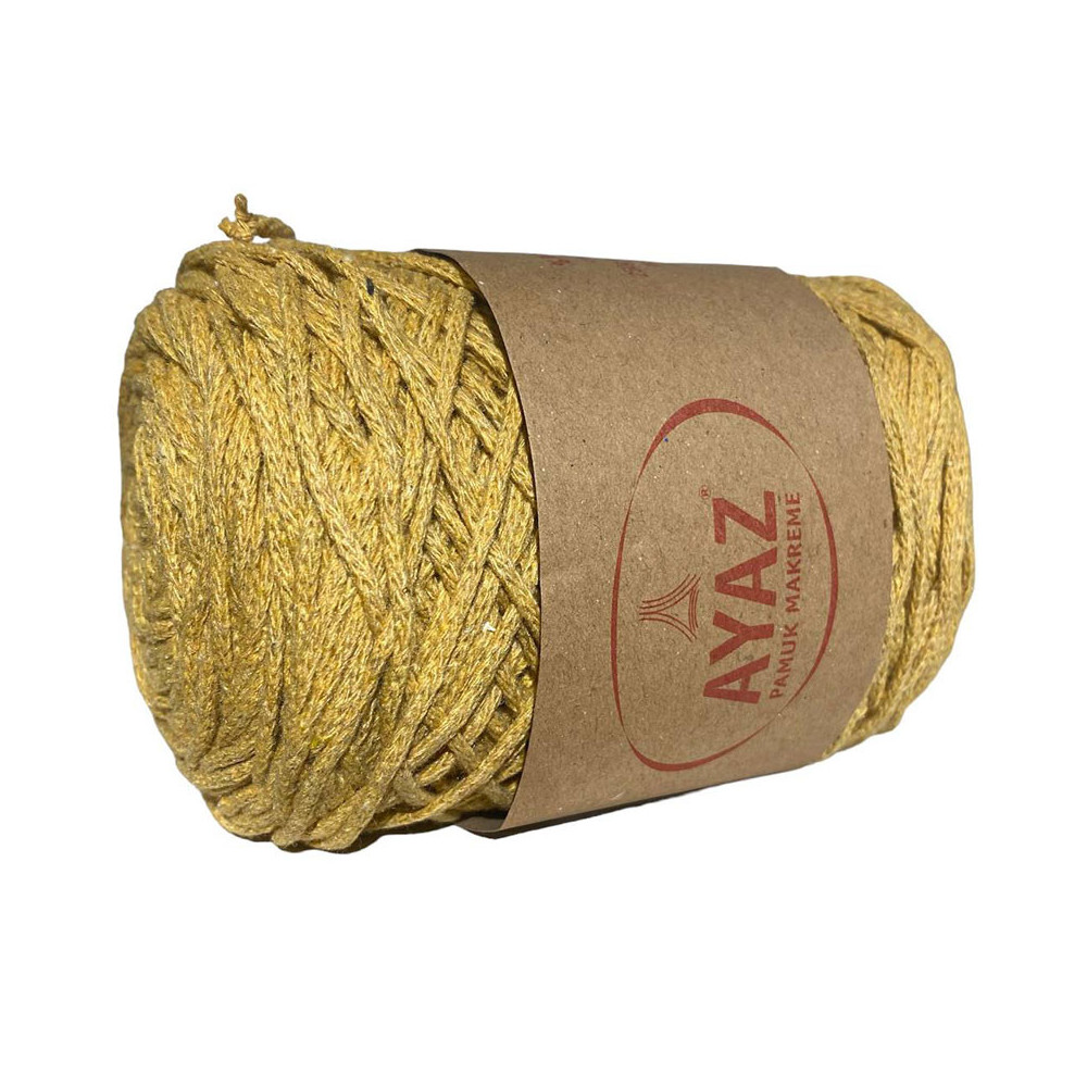 Cotton cord Pamuk Makreme Ayaz, mustard (1111) Cotton cord Pamuk Makreme Ayaz, mustard (1111)