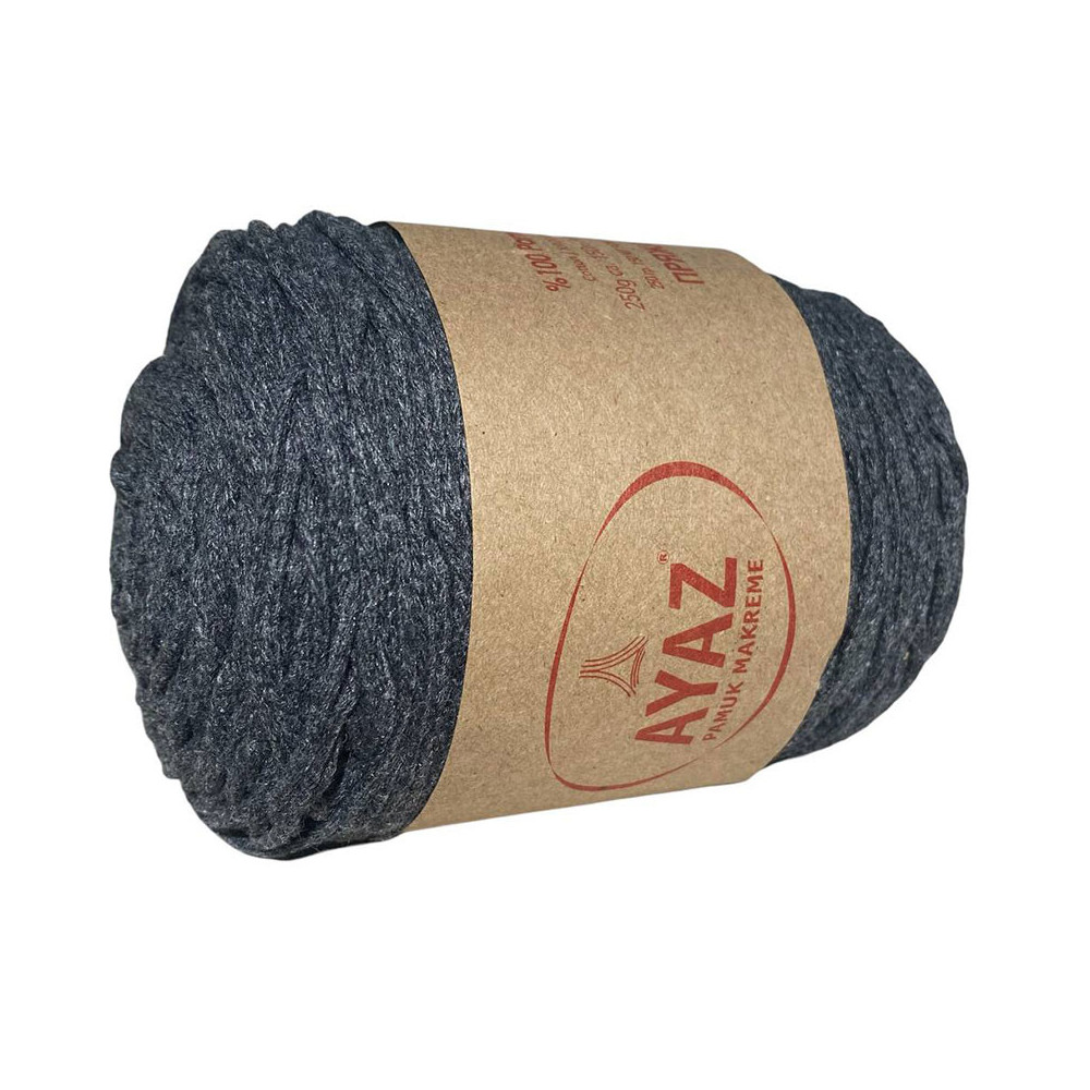 Cotton cord Pamuk Makreme Ayaz, anthracite (1193) Cotton cord Pamuk Makreme Ayaz, anthracite (1193)