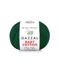 Yarn Gazzal Baby Cotton emerald (3467)
