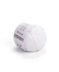 Yarn YarnArt Symphony white (2101)