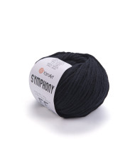 Yarn YarnArt Symphony black (2126)