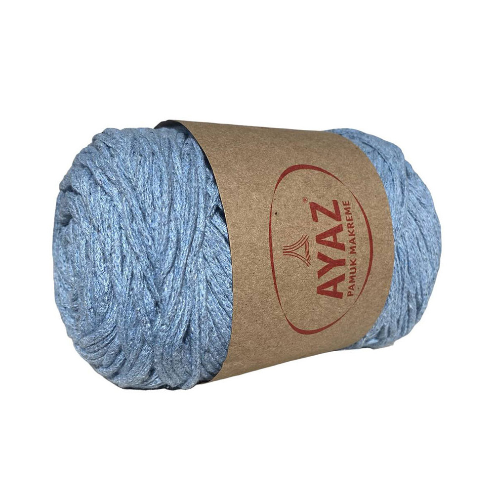 Cotton cord Pamuk Makreme Ayaz, blue-gray (1214) Cotton cord Pamuk Makreme Ayaz, blue-gray (1214)