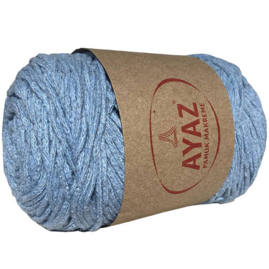 Cotton cord Pamuk Makreme Ayaz, blue-gray (1214)