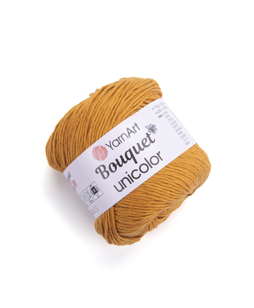 Yarn YarnArt Bouquet Unicolor mustard (3208) Yarn YarnArt Bouquet Unicolor mustard (3208)