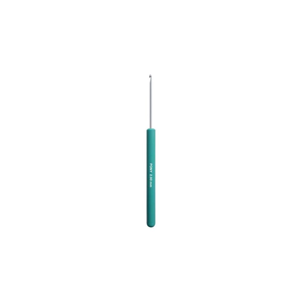 Crochet hook Pony with handle 2.0 mm, 14 cm (46601)